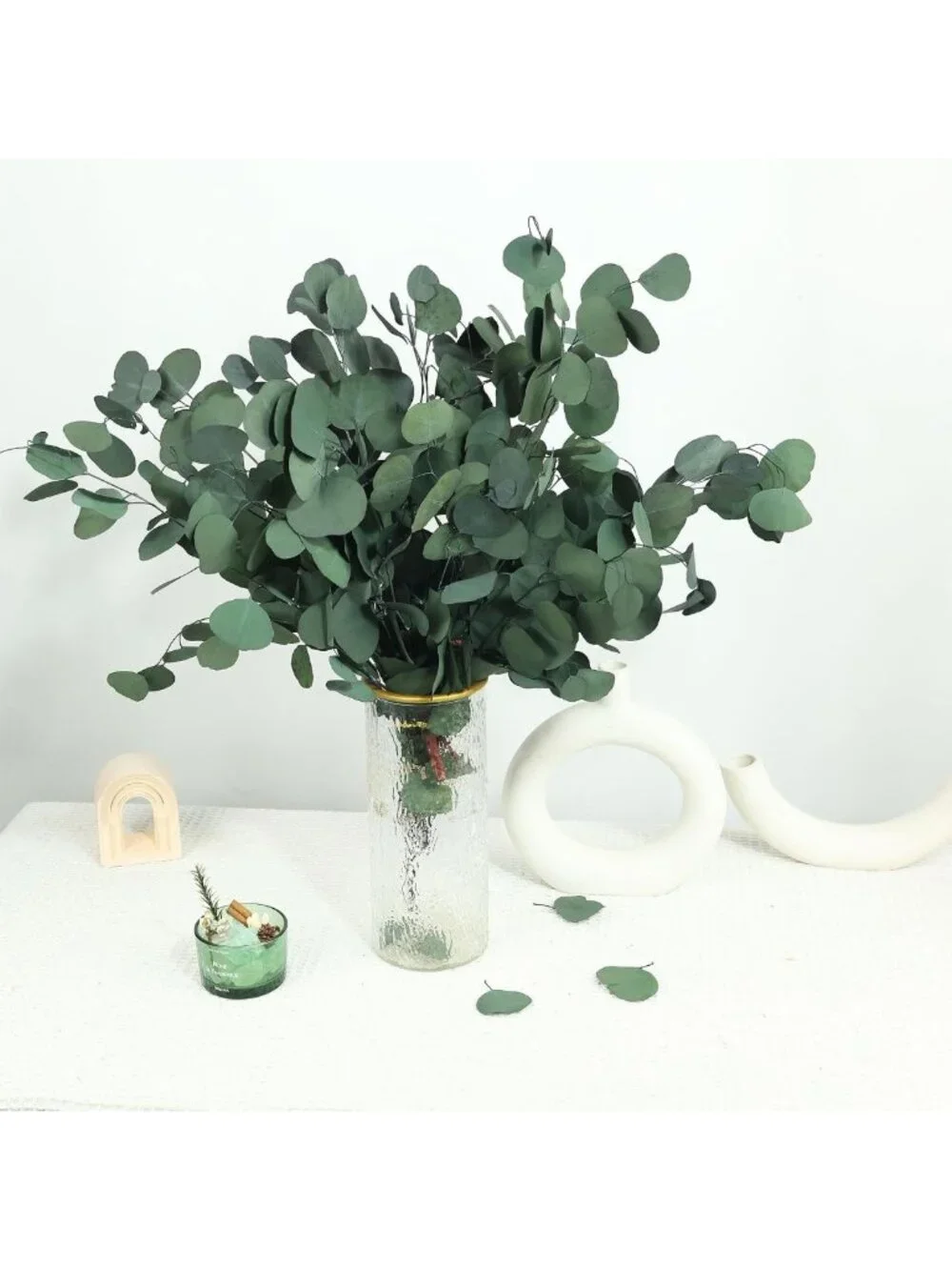30 Pcs Dried Eucalyptus Stems - 17